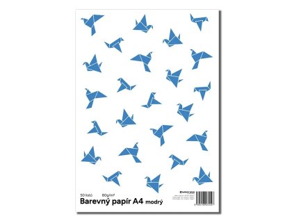 kopirovaci papier a4 80g kp modry bal 50 ks