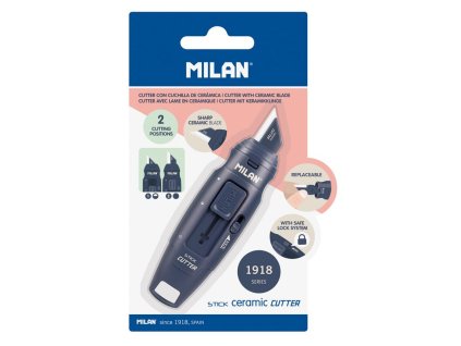 noz orezavaci milan stick keramicka cepel modry