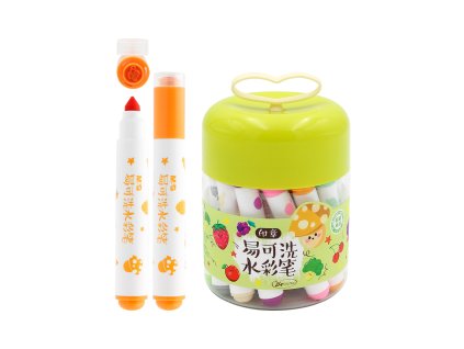 fixy vodove s peciatkou sada 24 ks