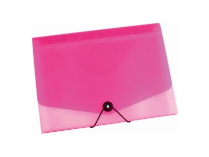 organizer na dokumenty s gumickou pp a4 opaline 13 priehradiek cira ruzova