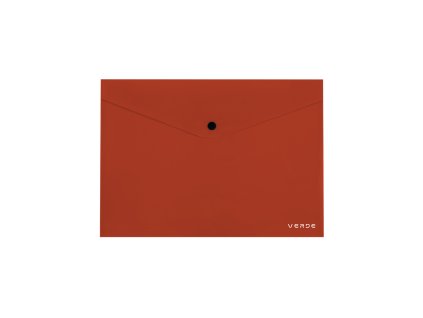 obal s patentkou a5 verde tehlova