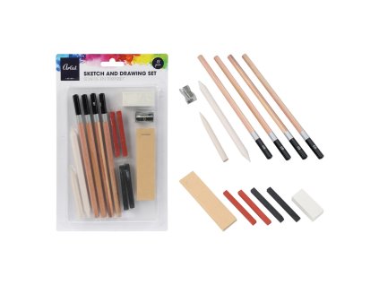 sada na skicovanie a kreslenie 13 ks