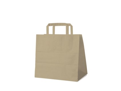 papierova taska hneda 26 17 x 25 cm 50 ks