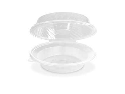 salatova miska pp s vieckom na dresing misku priehladna 1600ml 25 ks