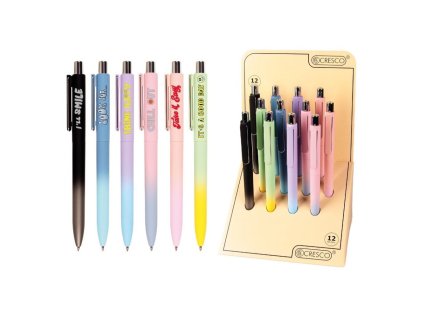 pero gulockove note mix cena 1ks modra napln