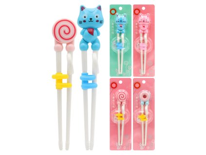 jedalenske palicky cinske pre deti abs mix 4 dizajnov cena za 1 ks