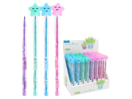 mechanicka ceruzka multi point hviezda mix 4 farieb