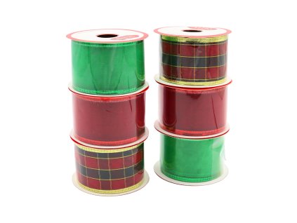 stuha dekoracna sirka 50 mm mix vianocnych motivov cena za 1 ks