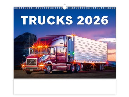 nastenny kalendar 2026 trucks