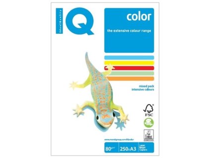 kopirovaci papier farebny a3 80g m2 iq color rainbow 5x 50 harkov