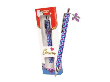 pero gulockove charm bow modra napln