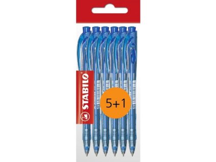 gulockove pero stabilo liner 308 modre sada 6 ks eco pack 5 1