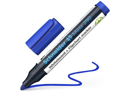 popisovac schneider maxx 290 na biele tabule modry