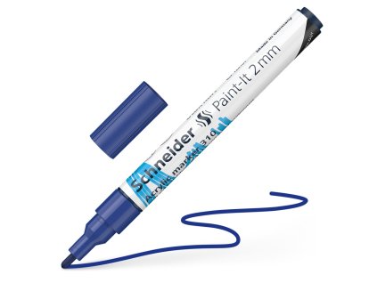 popisovac schneider paint it 310 acrylic marker 2mm modry