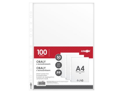 euroobal a4 transparentny leskly 50 m 100 ks