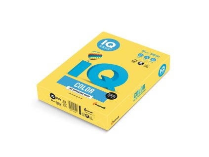 kopirovaci papier a4 iq 120g color kanarikovo zlty