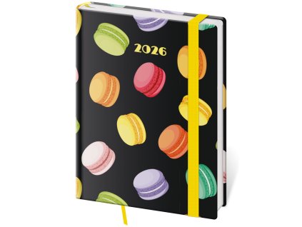 diar 2026 denny b6 vario macarons s gumickou