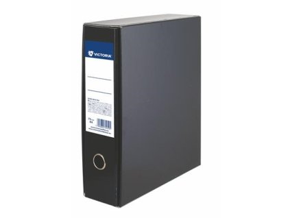 pakovy sanon s obalom 75 mm a4 karton victoria cierna