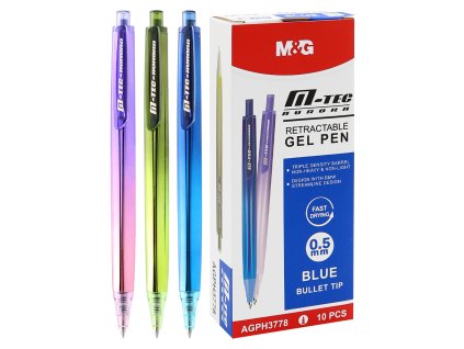 pero gelove m g t tec aurora modre modra napln