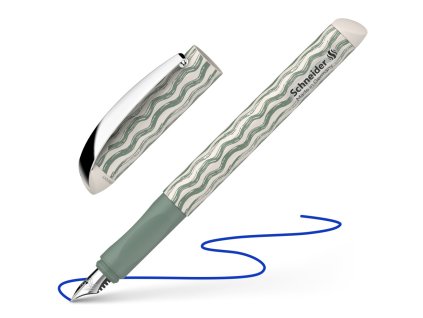 pero plniace schneider glam natural m modra napln