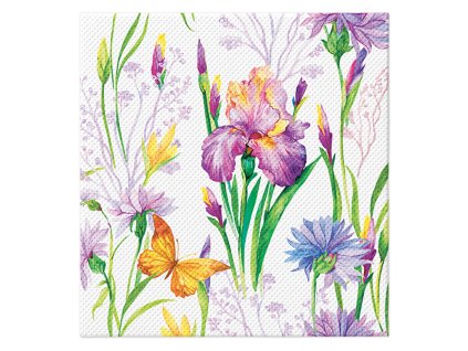 obrusky tat 38x40cm softpoint iris with butterfly