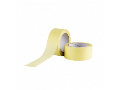 Krepová lepiaca páska žltá 50mm x 50m 60°C 000691  624 13