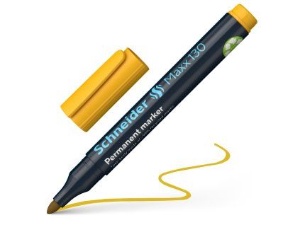 popisovac schneider maxx 130 permanent zlta