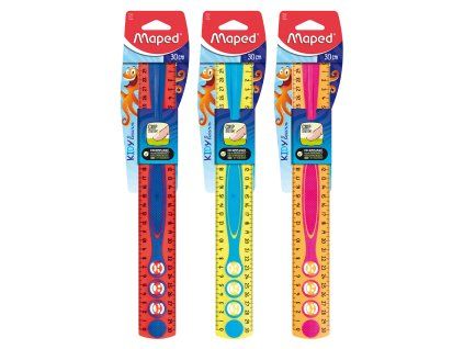 pravitko maped kidy learn concentration 30 cm mix farieb
