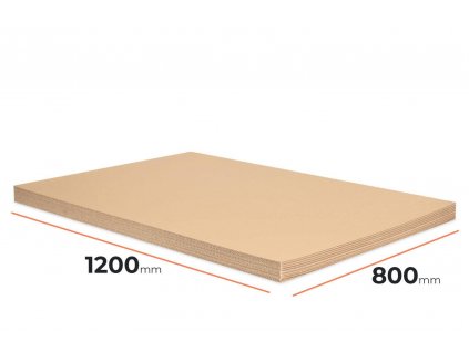 Kartónová preložka 1200x800 mm
