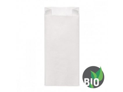 Vrecká desiatové papierové biele - 15 x 35 cm (100 ks) 65625  1088 20