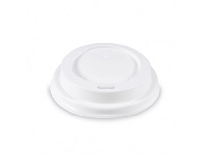 Viečko vypuklé biele - pre papierové poháre o priemere 62 mm (50 ks) 76290  1516 20
