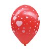 balon l 30 cm srdce biele 100 ks