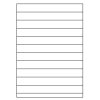 etikety print a4 100 ks 210x25 5 mm 11 etikiet biele