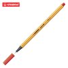 liner stabilo point 88 svetlo cerveny