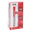 popisovac na biele tabule m g 502 klinovy hrot cerveny