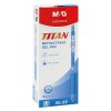 pero gelove m g titan hrot 0 7 mm modra napln
