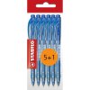 gulockove pero stabilo liner 308 modre sada 6 ks eco pack 5 1