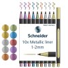 popisovac schneider paint it 020 metalicky hrot 1 2mm sada 10 ks