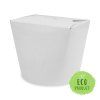 food box pap pe biely 750ml 26oz 50 ks