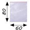 ZIP vrecká 60x80 mm - 100ks