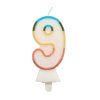 sviecka tortova cislica 9 bio glitter 8 5 cm