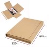Krabica na knihy A4 s lepiacou páskou -330x220mm