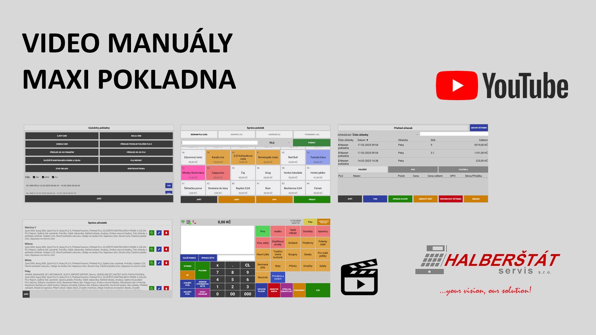 Video manuály