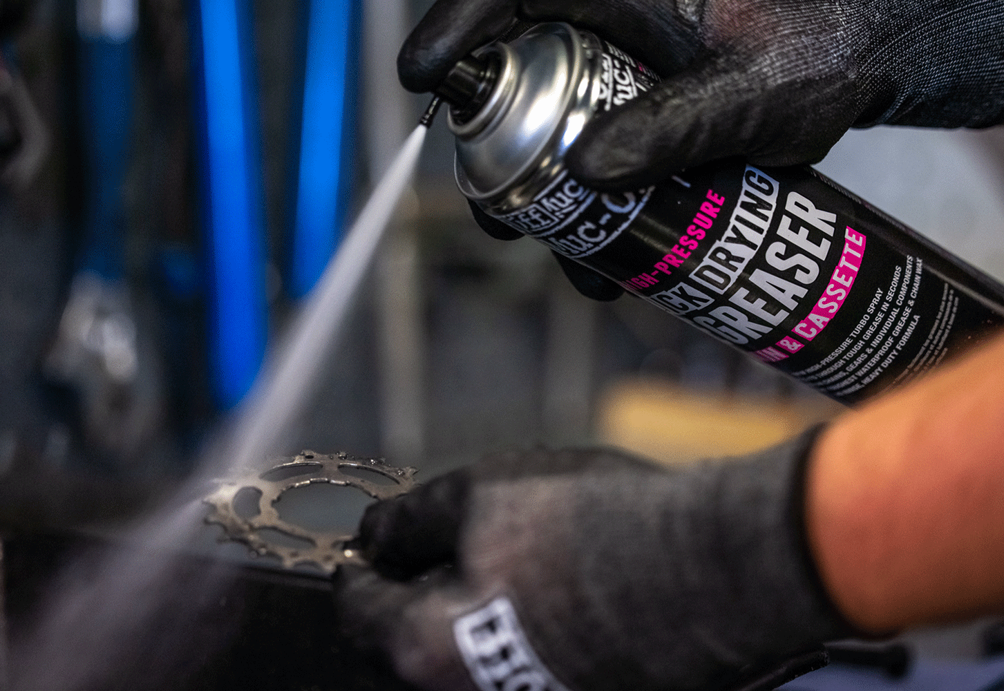 QDD - Spraying Up Close