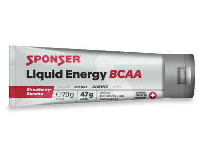 Liquid Energy BCAA 70g Strawberry Banana