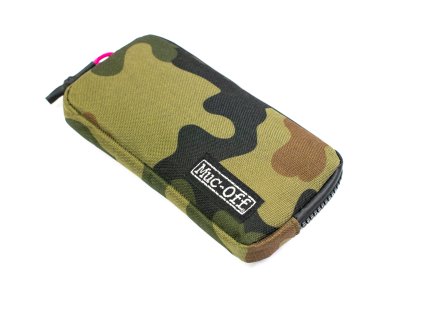 MUC-OFF  ESSENTIALS CASE GREEN CAMOUFLAGE - Odolné pouzdro na cesty