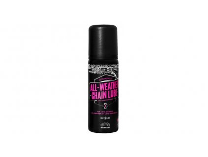 MUC-OFF MOTORCYCLE ALL-WEATHER CHAIN LUBE 400m-Mazivo s keramikou na moto řetězy (Objem balení 400ml)