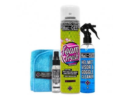 MUC-OFF HELMET CARE KIT - Sada pro údržbu helem a přileb