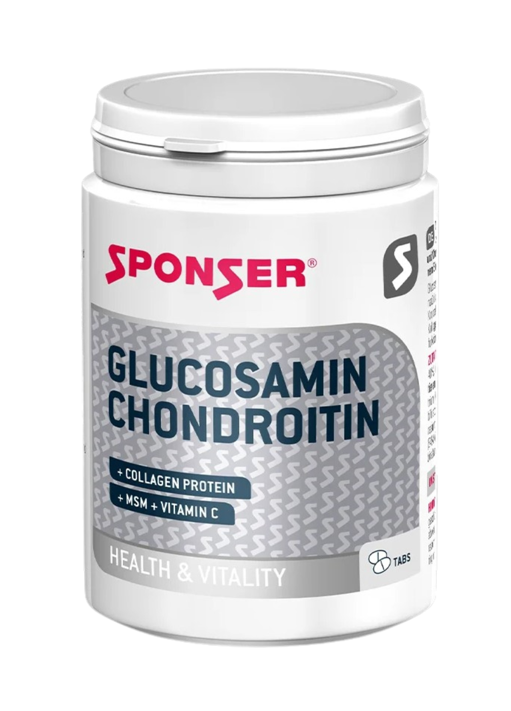 SPONSER GLUCOSAMIN CHONDROITIN + MSM 180 tablet - Kloubní výživa ...