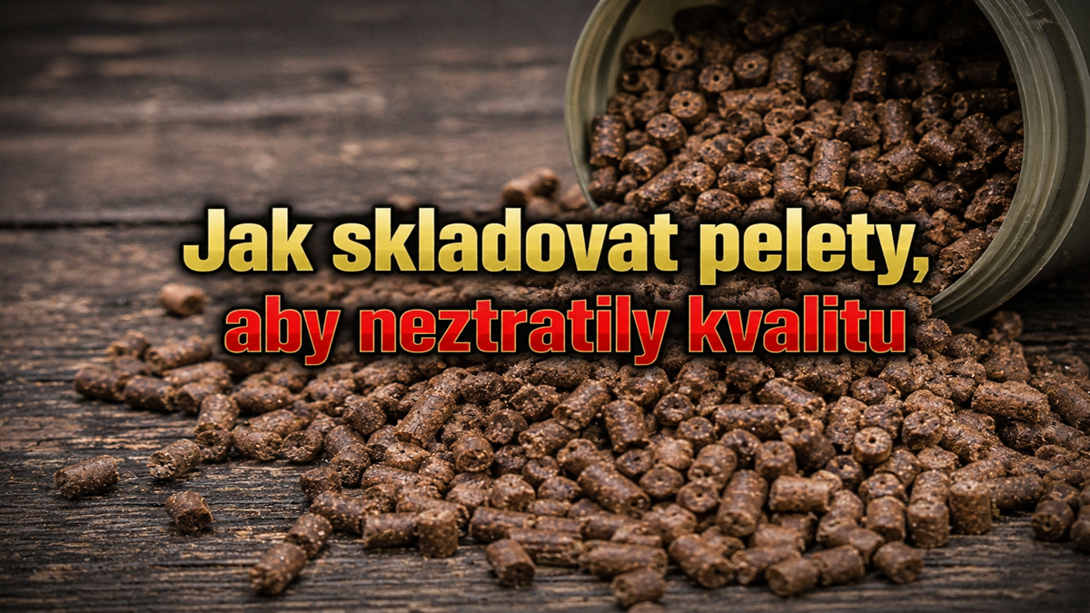Jak skladovat pelety, aby neztratily kvalitu